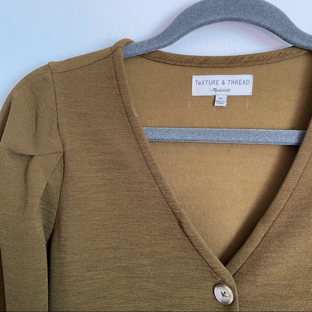 {Madewell} Bubble sleeved dress - Picture 8 of 10